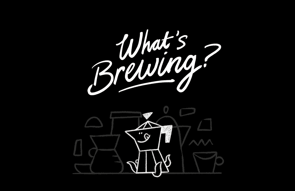 What's Brewing? 2d 2d animation adobe illustrator animation art character character design clean coffee design digital art frame by frame illustration