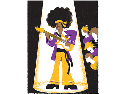 Jimi best illustration concert editorial editorial illustration editorial illustrator illustration illustrator james olstein james olstein illustration jamesolstein.com jimi jimi hendrix music texture the monkees vector