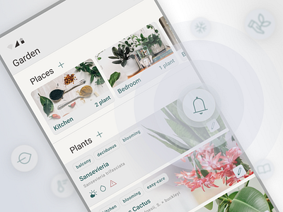 Plant-Care Application UX/UI app app design application design mobile design ui ux ux research uxui web design