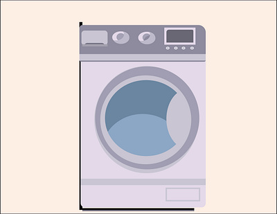 Washing machine design 3d animation branding graphic design logo motion graphics ui
