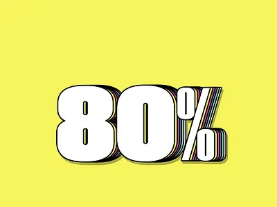 Number animation - SNCF 80 design eco gif illustration kinetic loop motion number planet sncf subway train transport tunnel