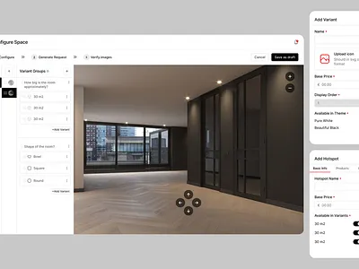 Interior design website theme customization customization interior ux