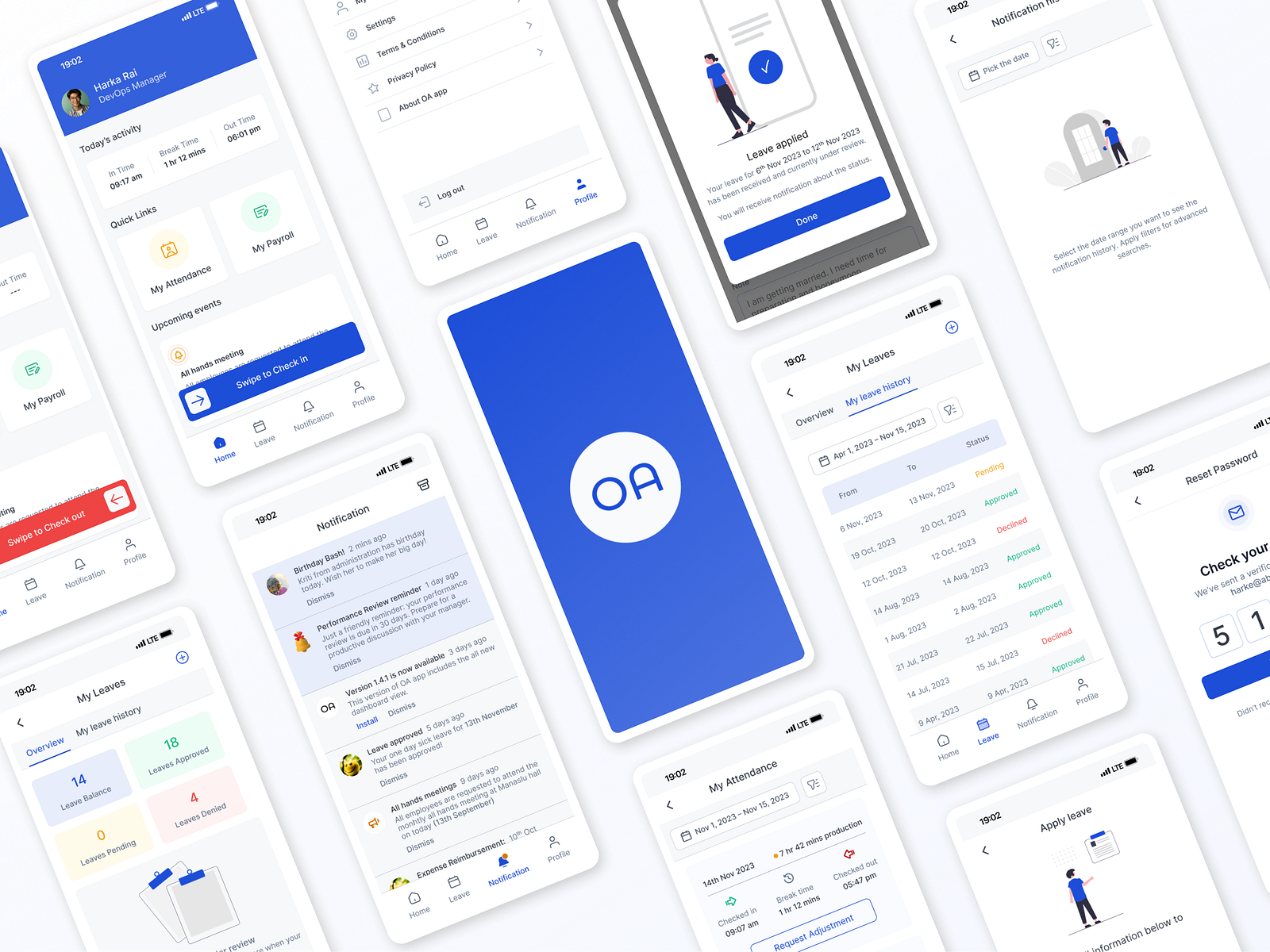 ui-for-human-resource-application-by-ankit-karki-on-dribbble