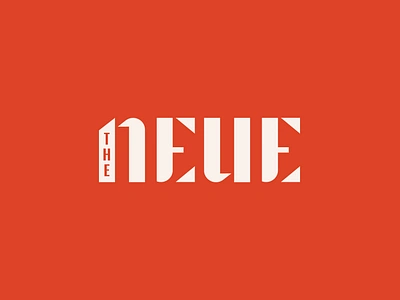 The Neue branding design graphic design logo