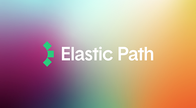 Elastic Path Rebrand + Case Study brand branding branding agency case study gradient logo design rebrand visual identity web design