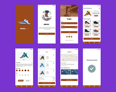 shoes apps branding graphic design motion graphics ui