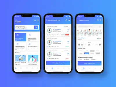 Medical Service - Mobile App app app design consultation doctor healthcare healthcare app illness live video medical medical app medical application medicine mobile app mobile app design mobile design mobile ui online consultancy app ui ux video streaming app zoom