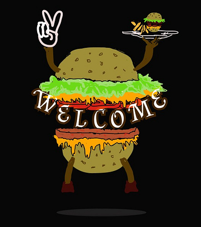 Figma created Burger ! app branding design graphic design logo ui