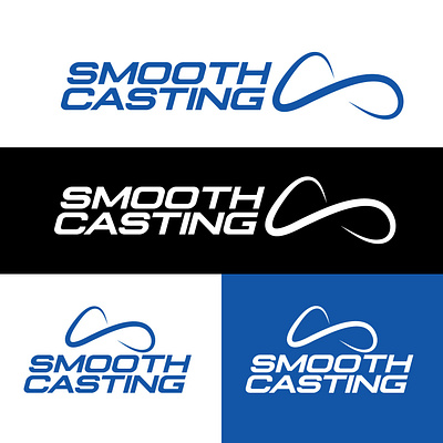 Smooth Casting Logo Design design illustrator vector