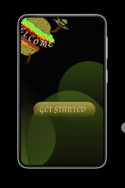 Burger menu app animation branding design ui