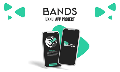 The 'Bands' App UX/UI Project app busking concerts live music mobile music music app music project music tour musician tour ui user experience ux ux showcase uxui