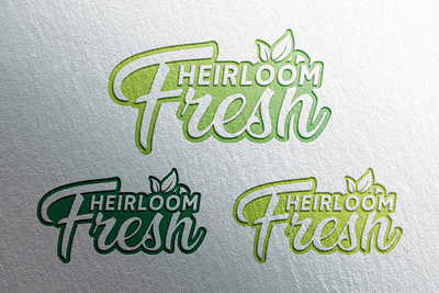 Heirloom Fresh Logo Design branding creative design creative logo design graphic design logo minimalist logo design modern logo design professional logo design unique logo design