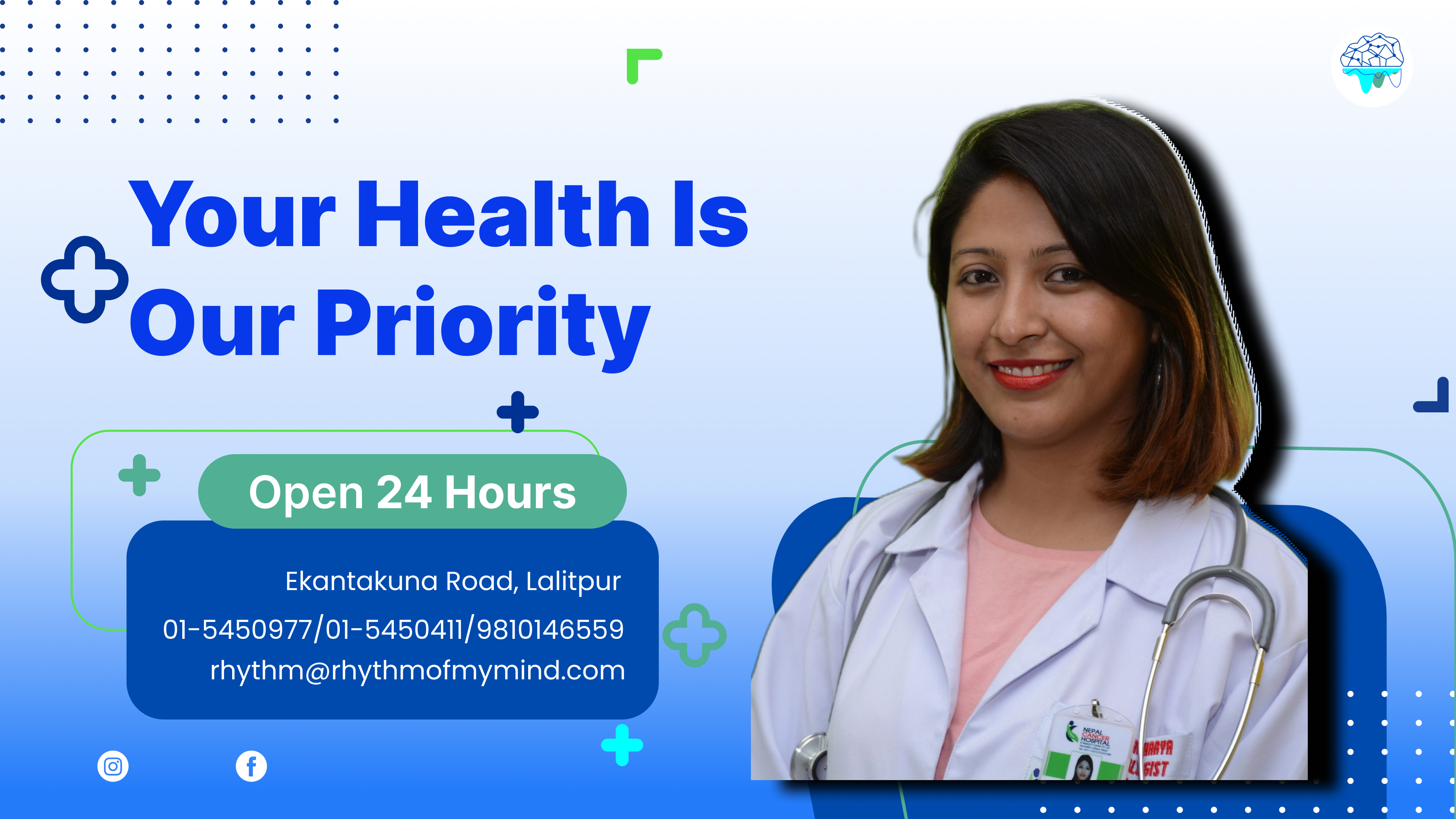 Social Media Campaigns from Rhythm Hospital branding graphic design ui