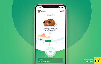 Animal Care App IOT animal app healthcare iot smartcollar ui concept ux