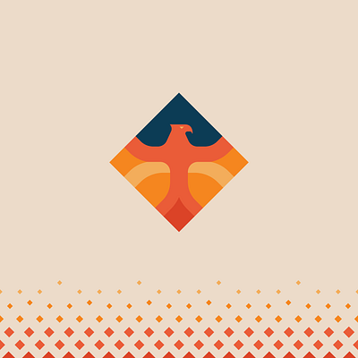 Retro Phoenix bird branding design graphic design illustration logo mascot retro vector vintage