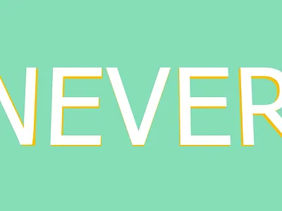 Never give up aftereffects animation design dribbble best shot gif motion motion design motion graphics motiongraphics ty typography