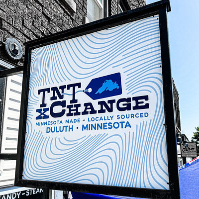 TNT Xchange//Branded Signage brandidentity branding graphic design logo logousage signdesign signs smallbusiness