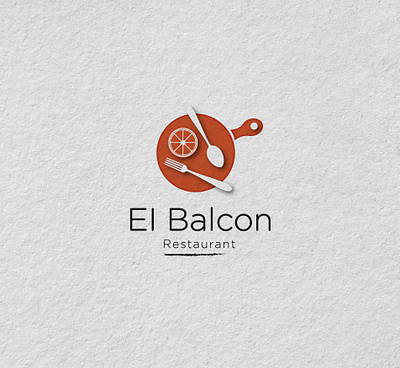 Ei Blacon Restaurant logo graphic design illustration logo design