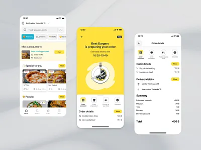 Uklon Food App app delivery delivery app delivery application delivery service food app food application food delivery food delivery app food service new popular popular app popular design restaurant taxi taxi app ui