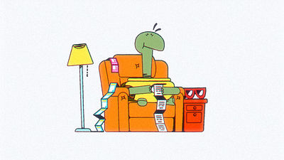 R&B - Lottery 90s animation bummed cartoon defeat fun kids book lamp lose lottery money poem poor recliner richard scarry silly sunglasses ticket tortoise turtle