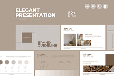 MODA FIDANZATO - Brand Guidelines advertising agency canva canva template design graphic design illustration presentation presentation template ui