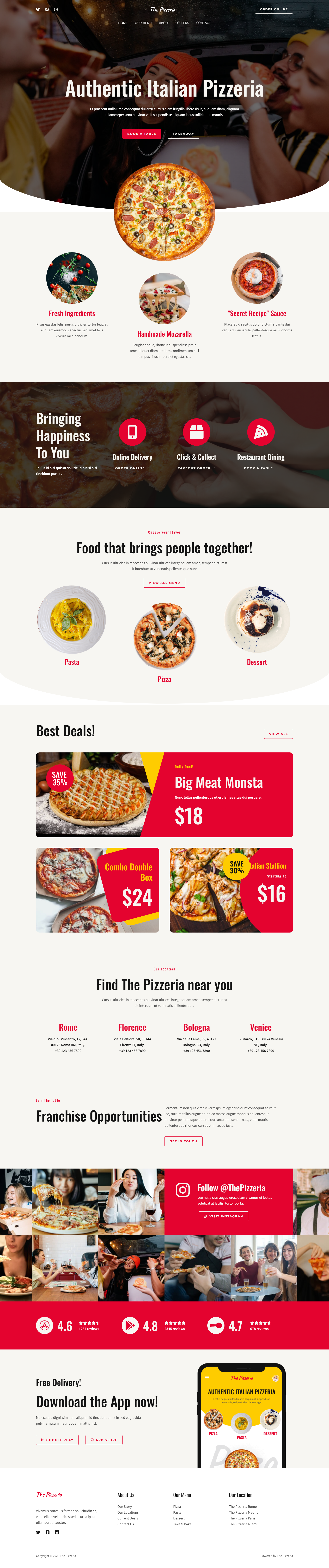 WordPress Restaurant Website Design astra elementor pro responsive website ui web web design website design wordpress website