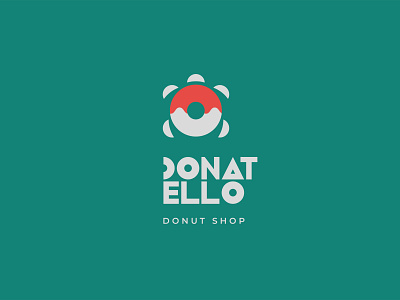 DONUT SHOP LOGO DESIGN brand designer branding graphic designer id identity illustrator logo logo design vector