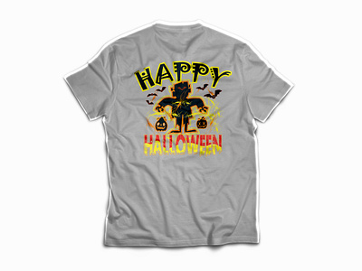 Halloween T-shirt Design traditional