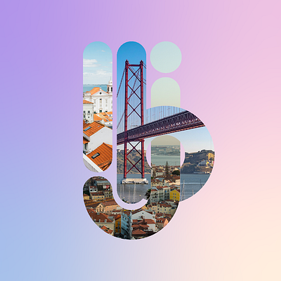 Lisbonne Journée branding experience graphic design instagram lisbonne logo media portugal share social media tourism