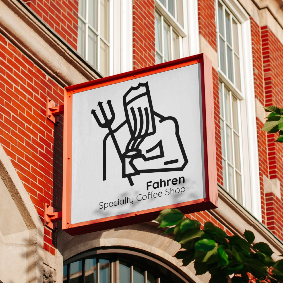 Fahren - Café de Spécialité branding cappuccino coffee coffeeshop design graphic design illustration latte logo moka restaurant specialty tea