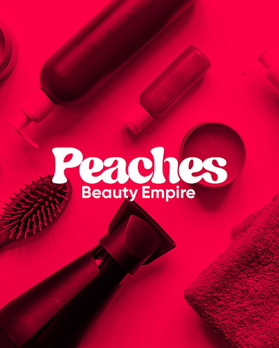Peaches Logo Design branding design graphic design illustration logo typography