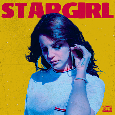 Stargirl by Lana Del Rey (Concept) album album art album cover art concept daft punk illustration lana lana del rey music orginal star starboy stargirl the weeknd
