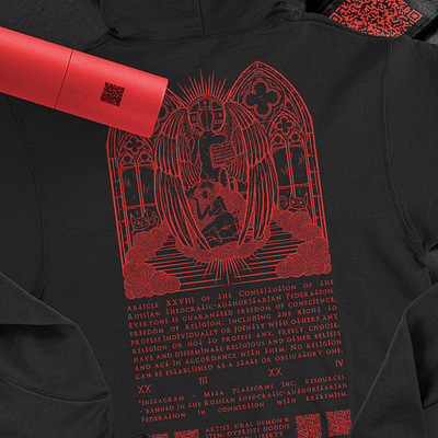Hoodie design from the XXI century series // 03 art branding design graphic design hoodie illustration merch print