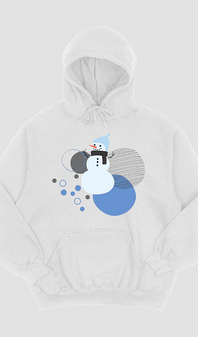 Snowman t-shirt design blue design design graphic design hody design snowman t shirt design winter