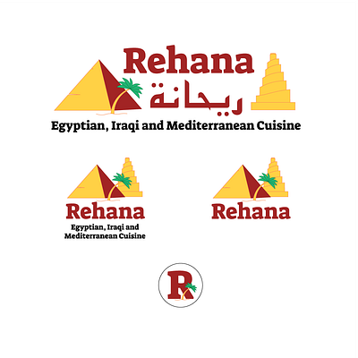 Rehana Restaurant Branding