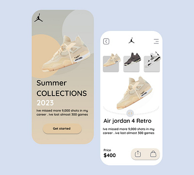 Air Jordan’s shoe store app