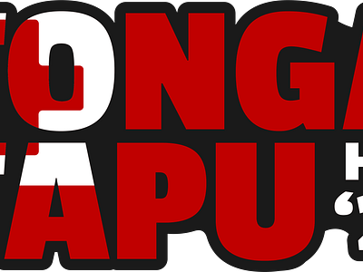 Tonga Tapu HXP Sticker