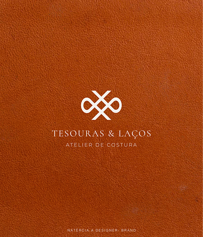 Tesouras e Laços logo design brand branding designer graphic design logo logotipo