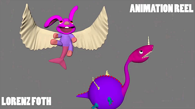 Animation Reel 3d 3d animation animation character animation character design rigging
