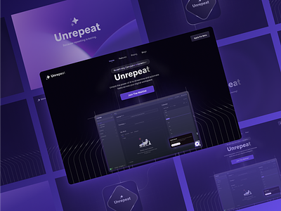 AI Landing page - Futuristic - Modern - AI ai animation assistant branding chatgpt dark theme design figma future futuristic graphic graphic design interactive landing page light theme new era nft setting ui ux