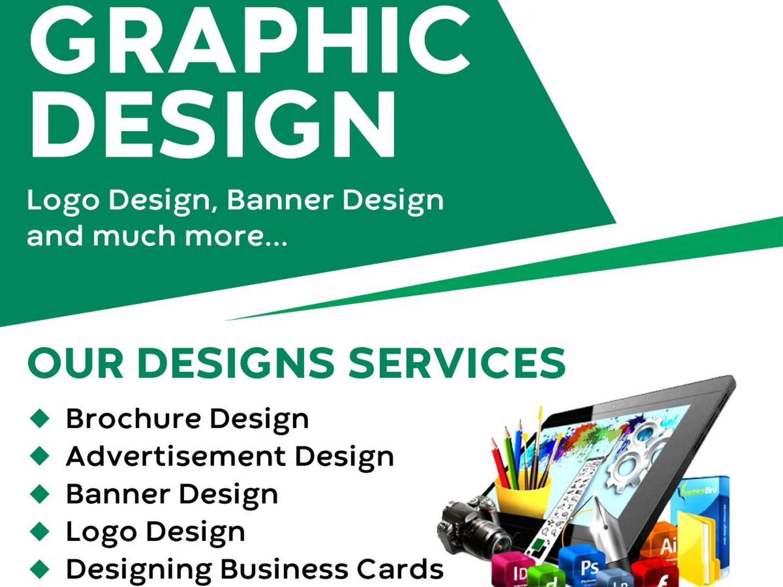 Graphic Designer by Waqar Aslam on Dribbble