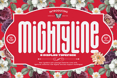Mightyline Display Font condensed font condensed sans serif condensed typeface font typeface fonts commercial use logo font mightyline display font sans serif font sans serif typeface