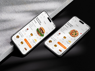 Neomorphism UI Design for Food Ordering App app design design ecommerce food ordering app food ui modern design neomorphism order food ui ui user experience user interface ux