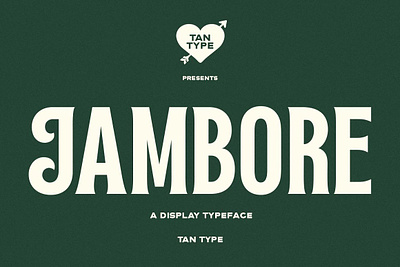 TAN - Jambore Display Font display font display serif display type headline font retro font retro type serif font serif typeface tan jambore vintage font
