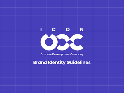 ICON ODC BRANDING IDENTITY branding branding identity graphic design guidelines logo logo design ui