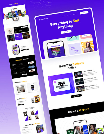 Creative website pages animation app design ecommerce website graphic design home page landing page landing page design logo modern ui new website ui ui ux ux web web design web ui website website design website platform