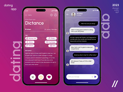 Dating Mobile iOS App android app app design app interaction chat dashboard dating design interface ios match mobile mobile app mobile ui photo product design ui ux