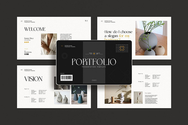 Portfolio Presentation Template by GoldenPixelStudio on Dribbble