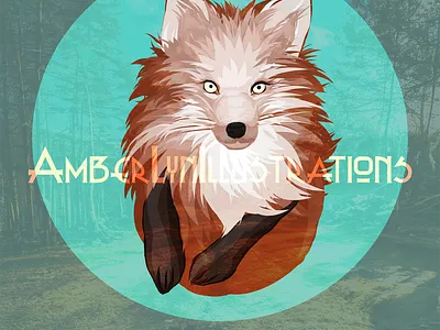 Autumn Fox animal fall fox fresco illustration vector winter