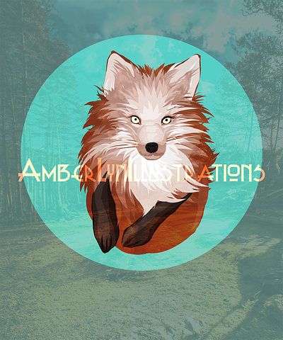 Autumn Fox animal fall fox fresco illustration vector winter
